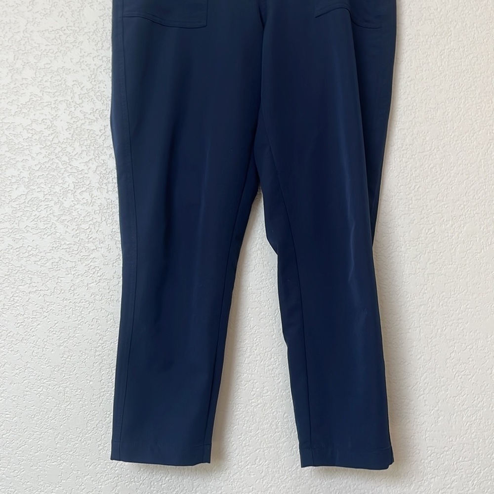 32 Degrees Cropped Ankle Pant Athletic Navy Blue size Large - Picture 4 of 14